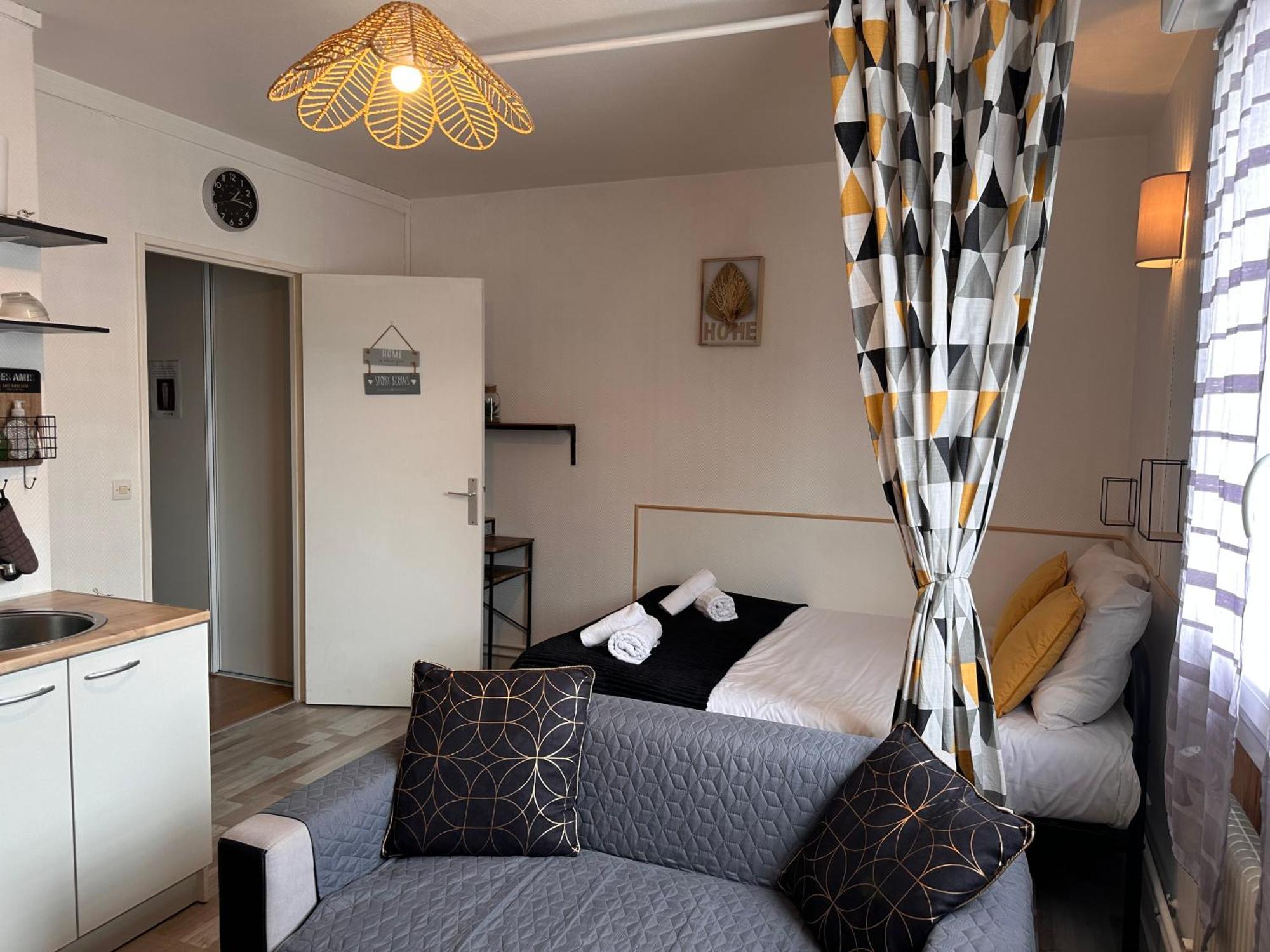 Orleans Centre Proche Gare - Appartement Fonctionnel Residence Calme Parking Prive Gratuit - Le Central Elegance 외부 사진