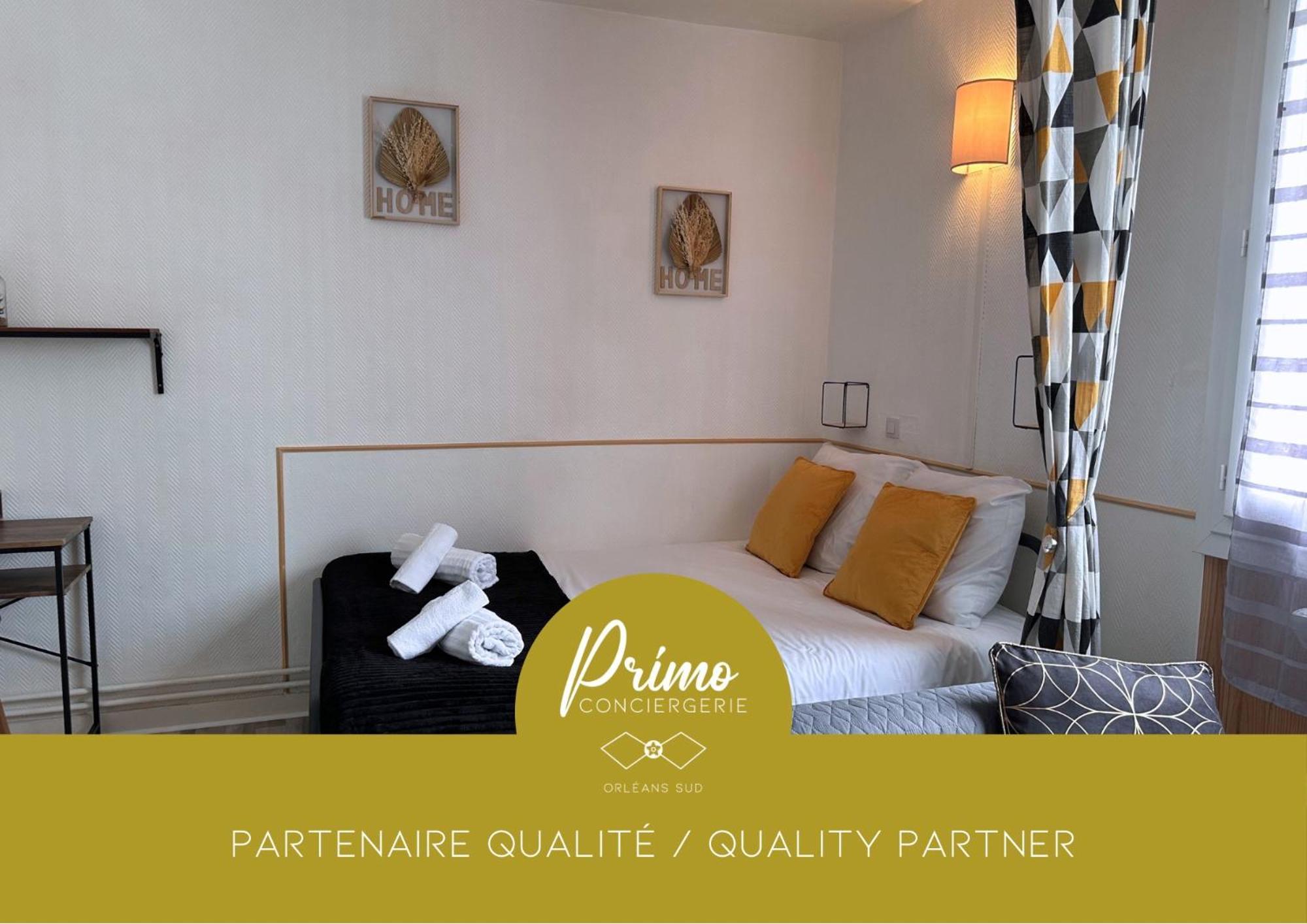 Orleans Centre Proche Gare - Appartement Fonctionnel Residence Calme Parking Prive Gratuit - Le Central Elegance 외부 사진